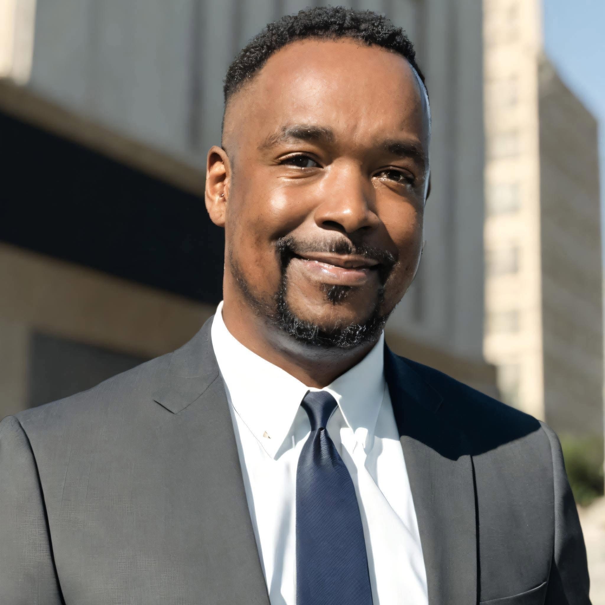Professional attorney portrait